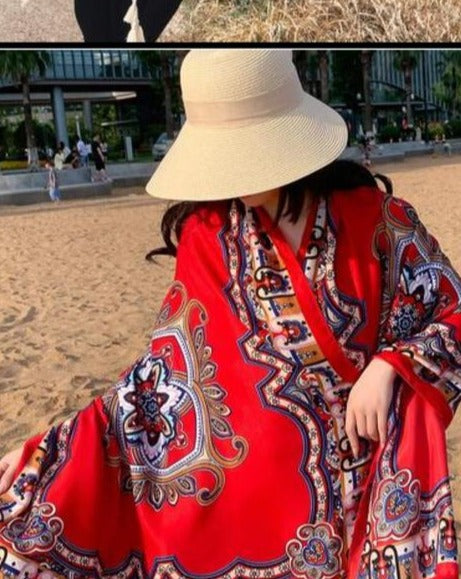 Beach Cover Sarong Stylish and Versatile Luxurious Beach Cover 31