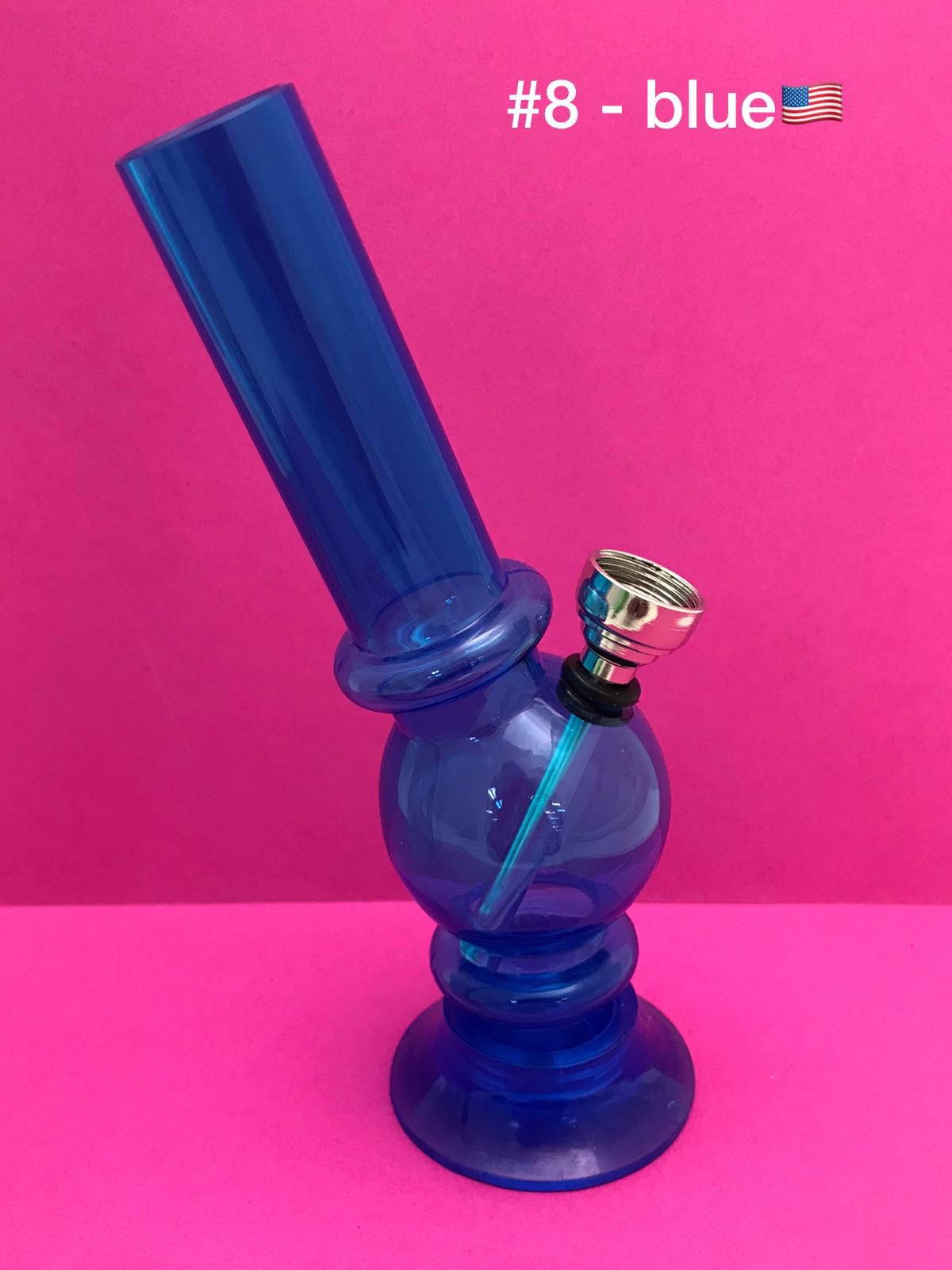 ACRILIC BONG CLASSIC SMALL BLUE