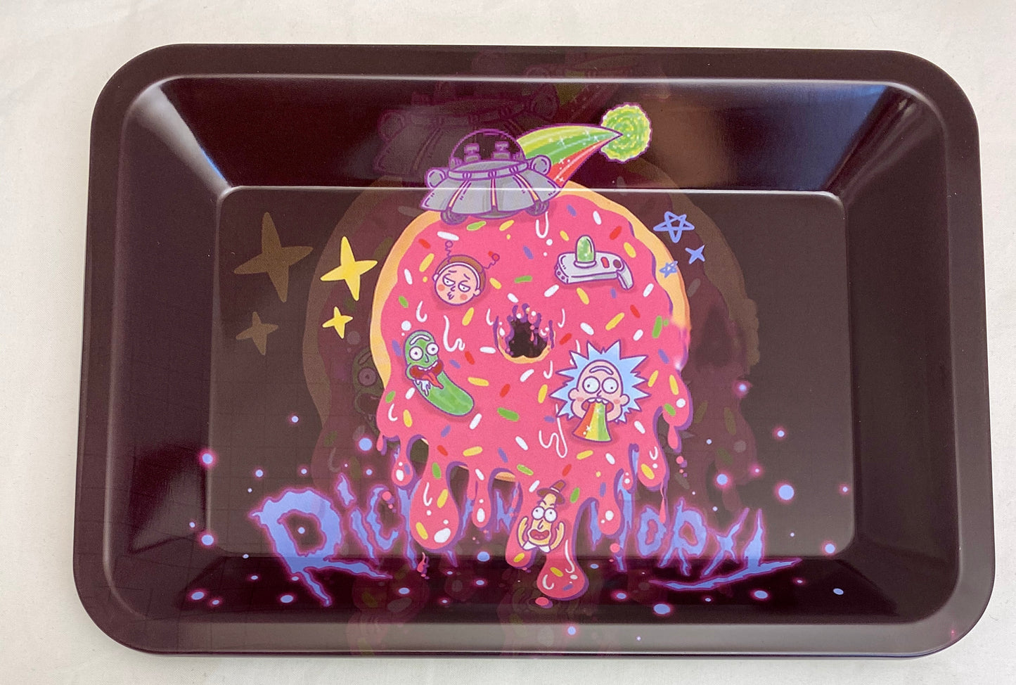 Tray printed SMALL SIZE R&M DONUT