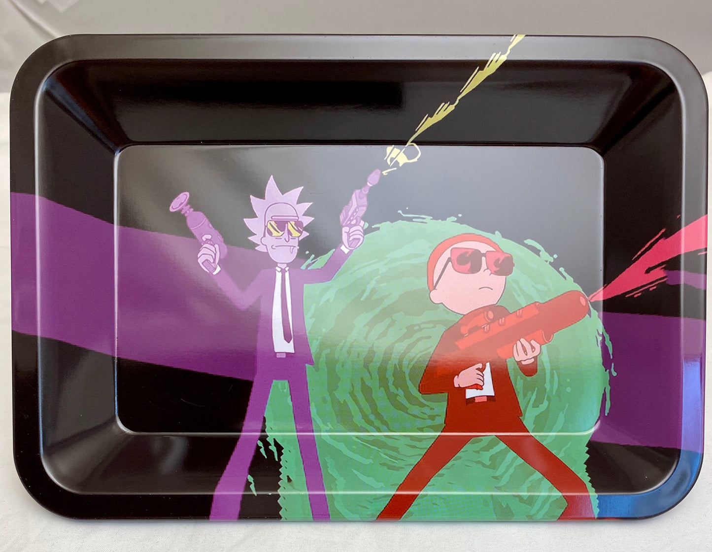 Tray printed SMALL SIZE PURPLE RICK