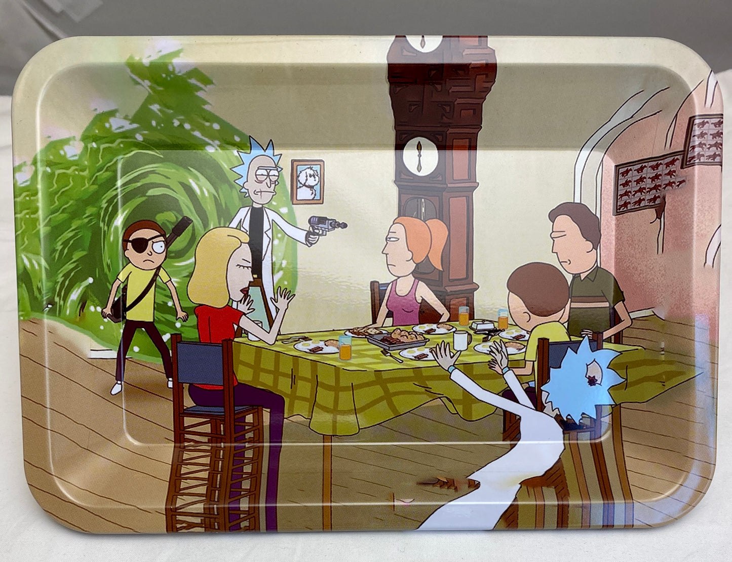 Tray printed SMALL SIZE R&M CLONE