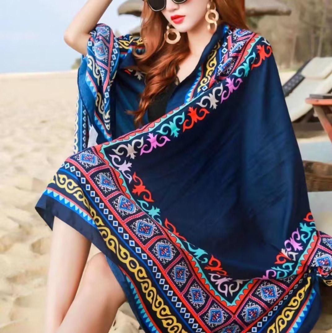 Beach Cover Sarong Stylish and Versatile Luxurious Beach Cover  24