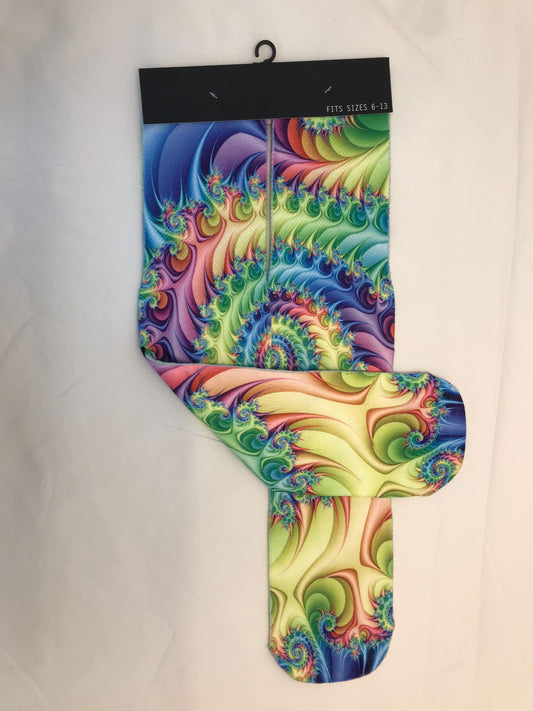 PSYCHEDELIC 2  printed socks wholesale