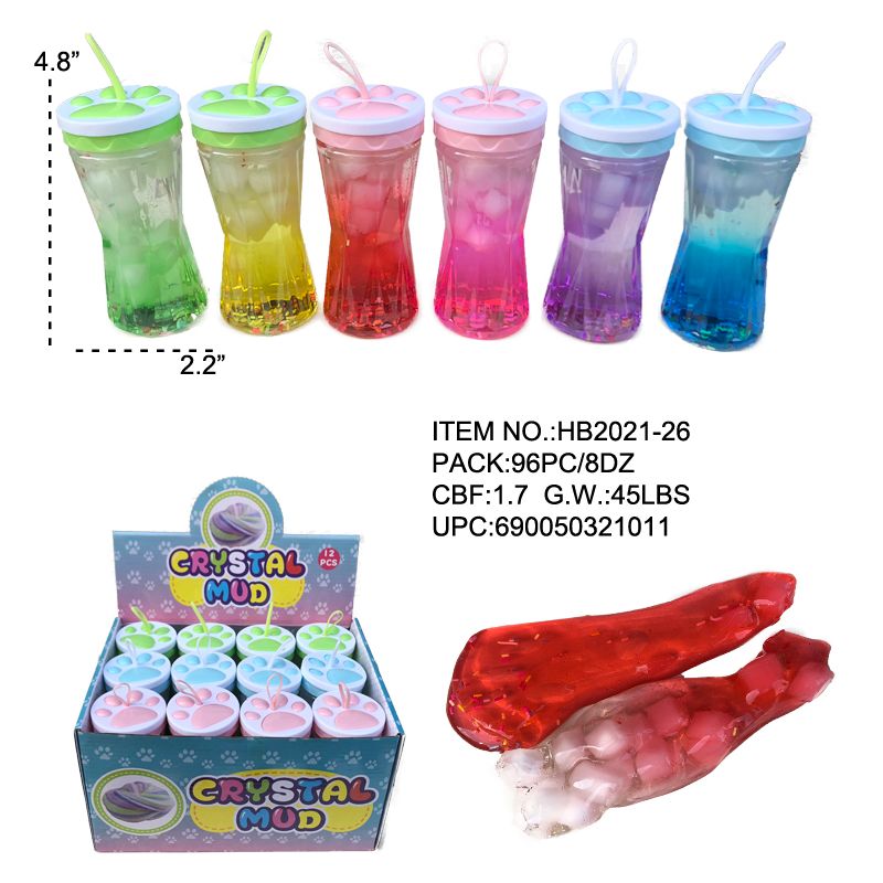 Unicorn Squish slime toys display of 12 pieces