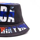 Black Cuba support bucket hat Cuba libre white blue and red unisex