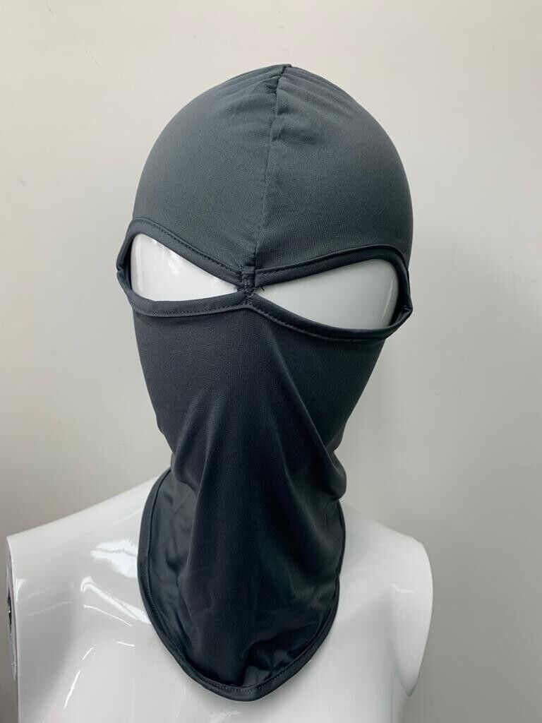 gray ski mask face cover neck Motorcycle Ninja Army Hunting gardener ski