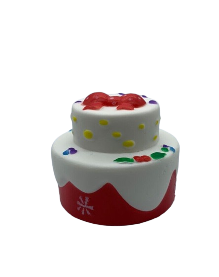 squishy Two-Tiered Cake with cake home decoration toy slow rising stress relief