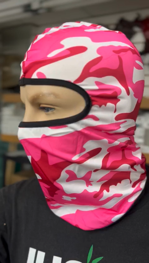 Pink Camouflage Ski Mask: The Ultimate Winter Fashion Statement