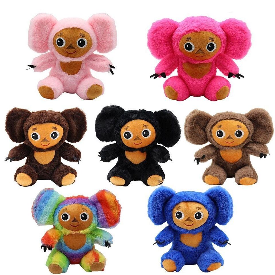 Cheburashka plush toy Cartton monkey for boys and girls stuffed toy Perfect gift