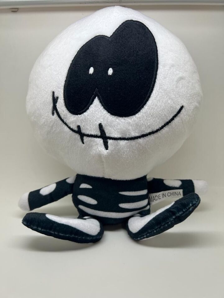 Jack Skellington hard Rock Toy Skeleton Plush to Decorate your Night of Horror
