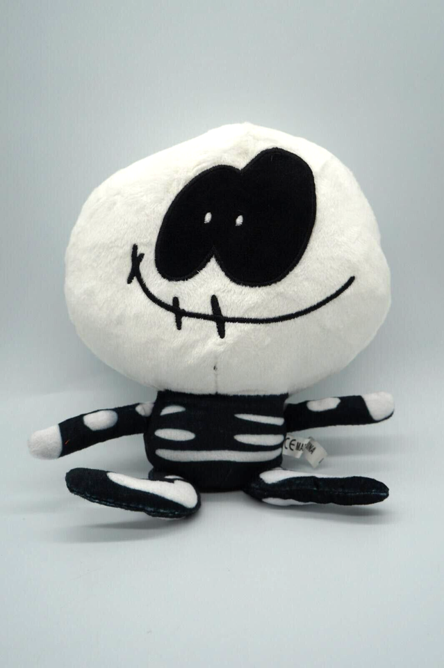 Pumpking and Skeleton Fun Game Couple Trendy Unisex Plush Toy