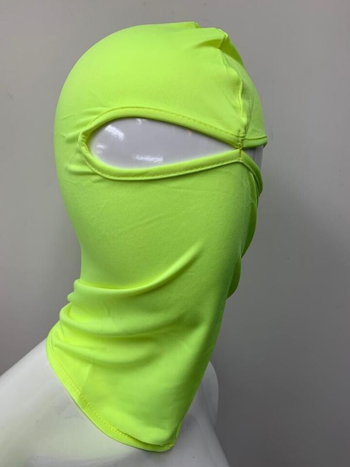 yellow ski mask face cover neck Motorcycle Ninja Army Hunting gardener ski