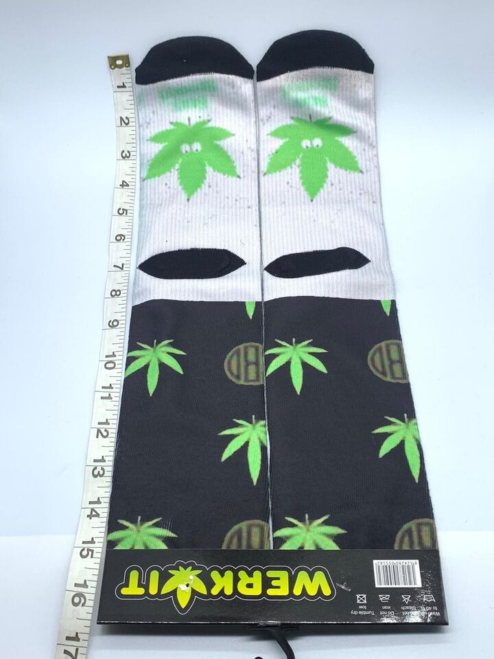 Leaf Unisex Printed Long Socks Rasta 3D 2022 Pattern High 420 Gift Cool Design