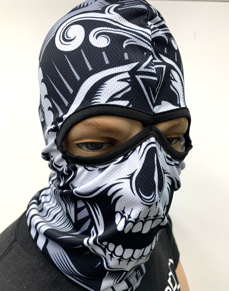 skull ski mask face cover neck Motorcycle Ninja Army Hunting gardener ski