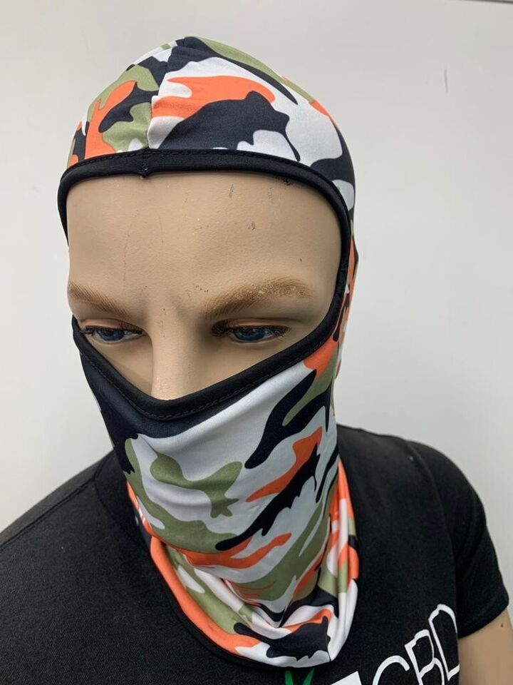 camouflage ski mask face cover neck Motorcycle Ninja Army Hunting gardener sk