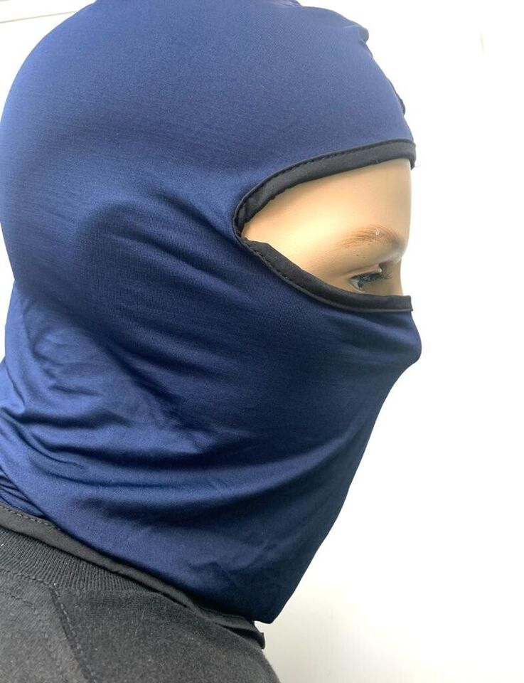 dark blue ski mask face cover neck Motorcycle Ninja Tactical Army