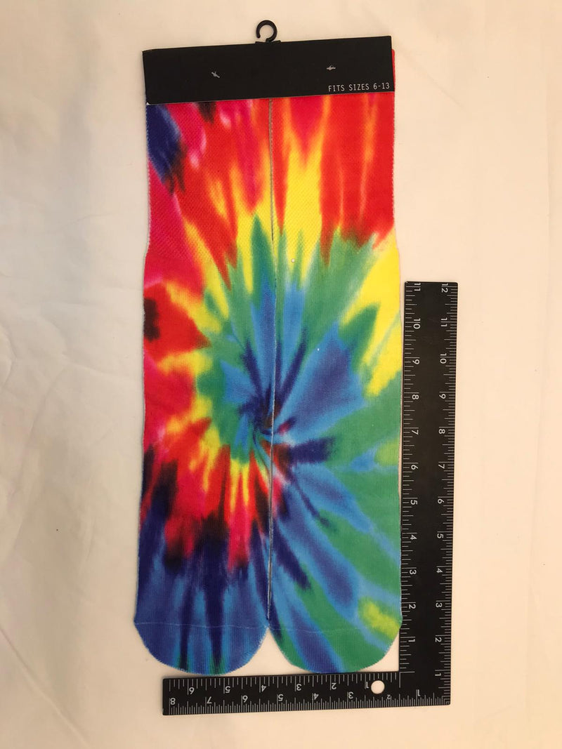 SPIRAL PSYSHEDELIC printed socks