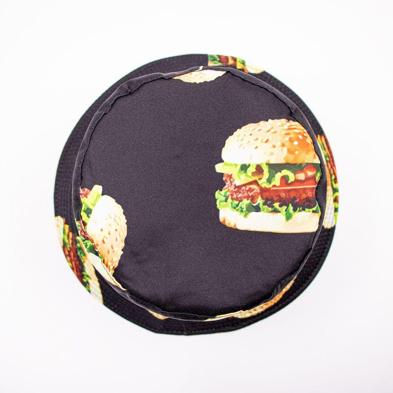 burger print bucket