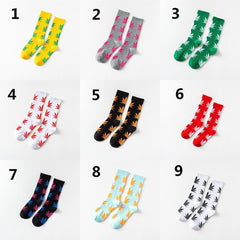 Weed print sock