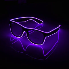 Cool led glasses PURPLE