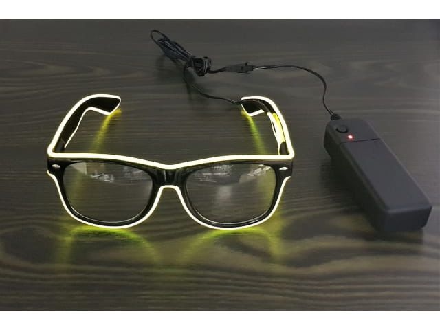 Copy of Cool led glasses YELLOW