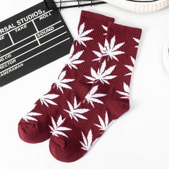 Weed print sock