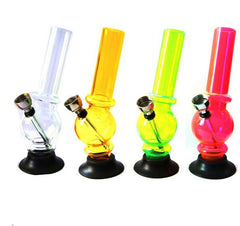 inclined classic acrylic bong colors