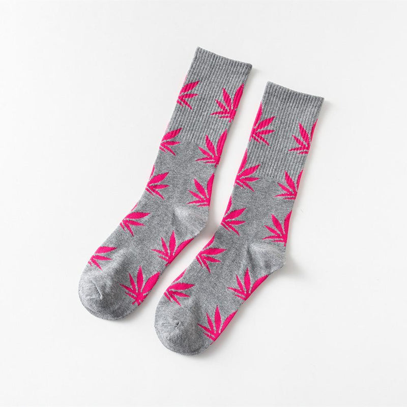 Weed print sock