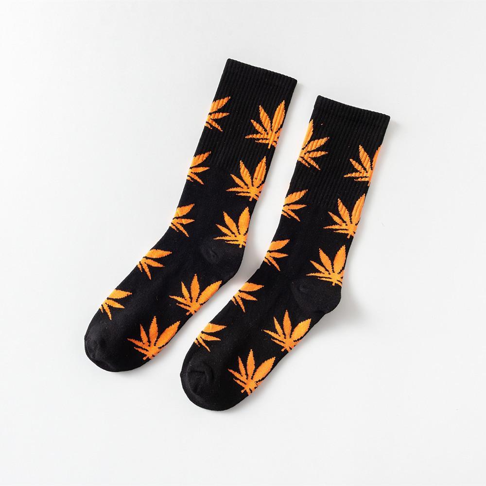 Weed print socks