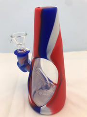 Silicon classic pipe BLUE/ORANGE