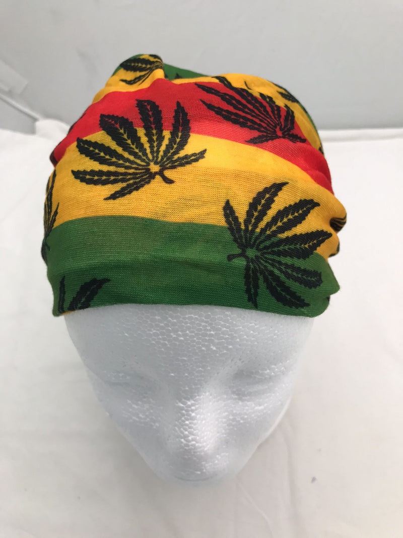 Scarf mask 2in1 Rasta color