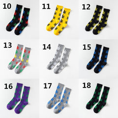 Weed print sock