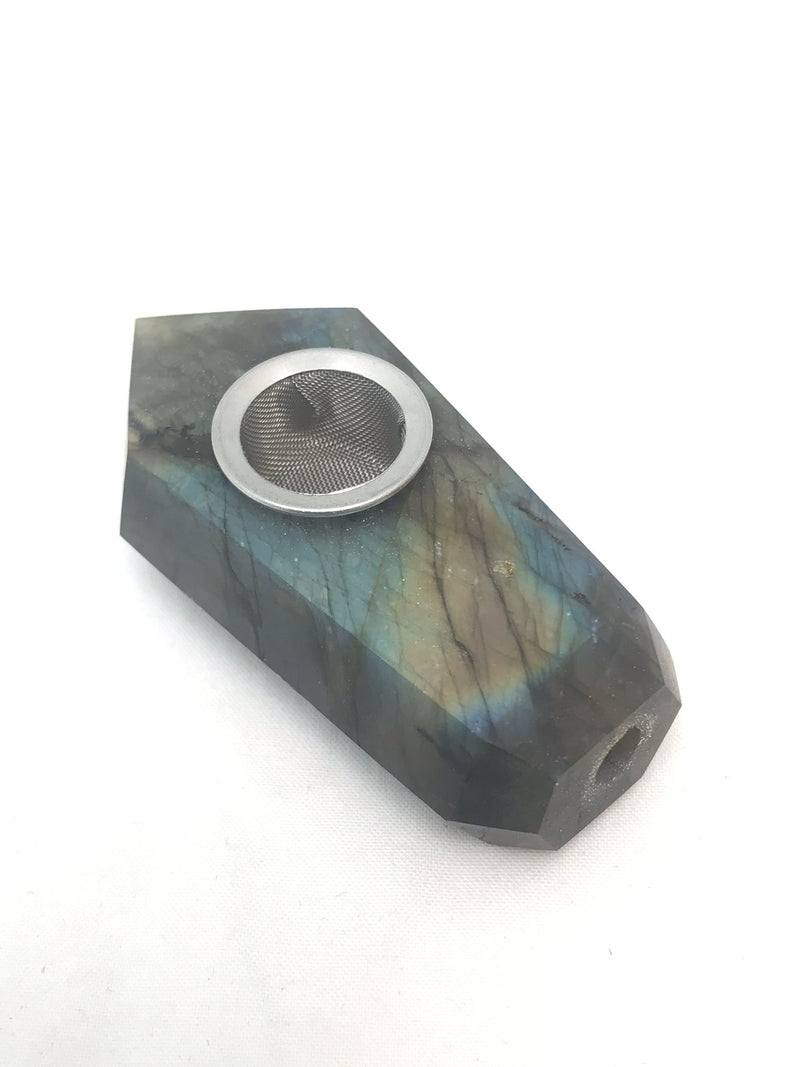 Real Natural stone MINI pipe ELONGATED STONE