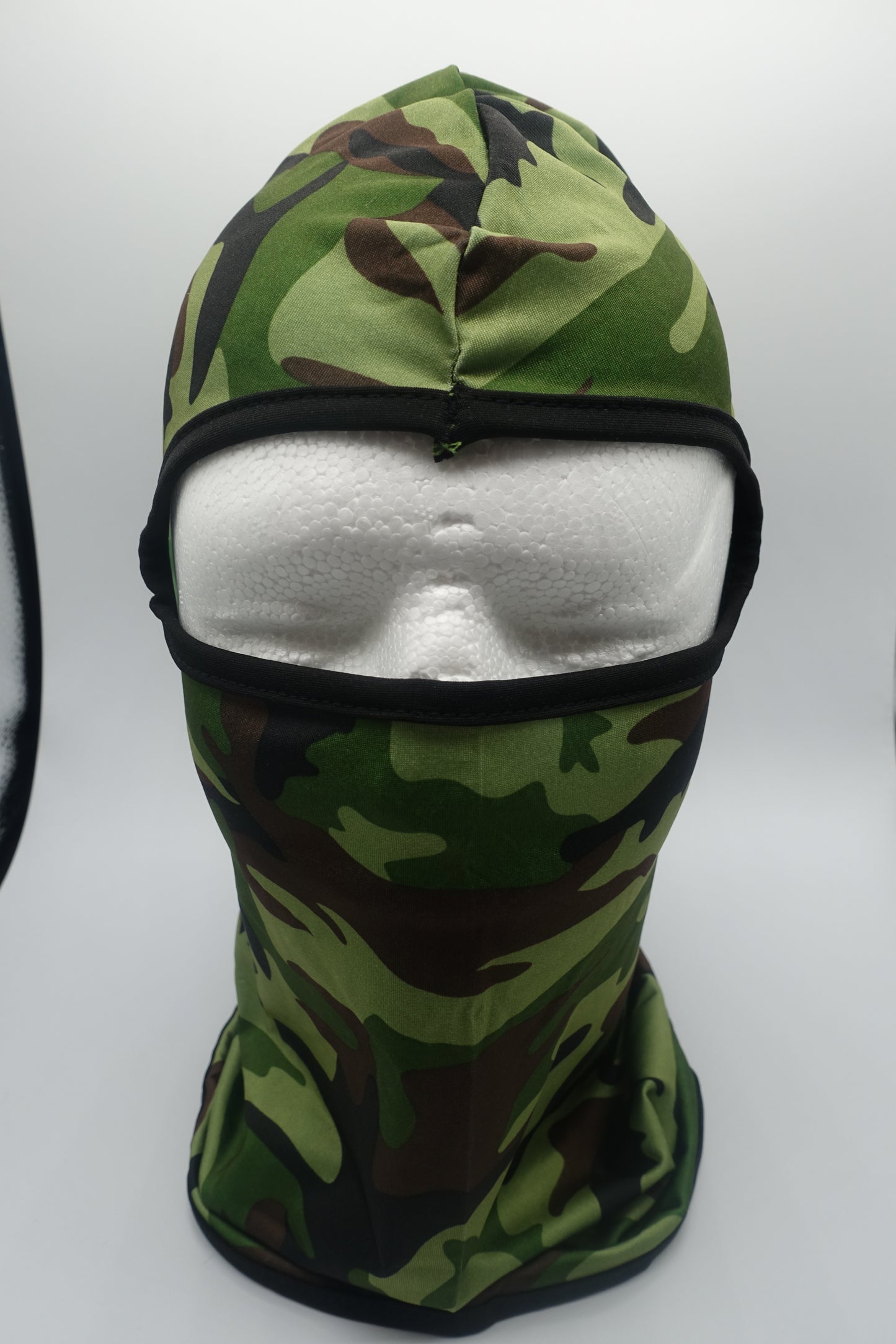 Scarf mask 2in1 camouflaged GREEN
