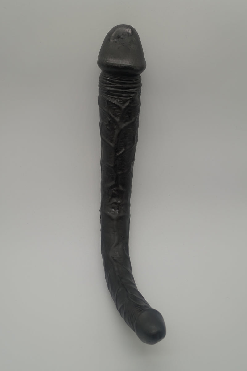 Double head long and strong toy +11" BLACK