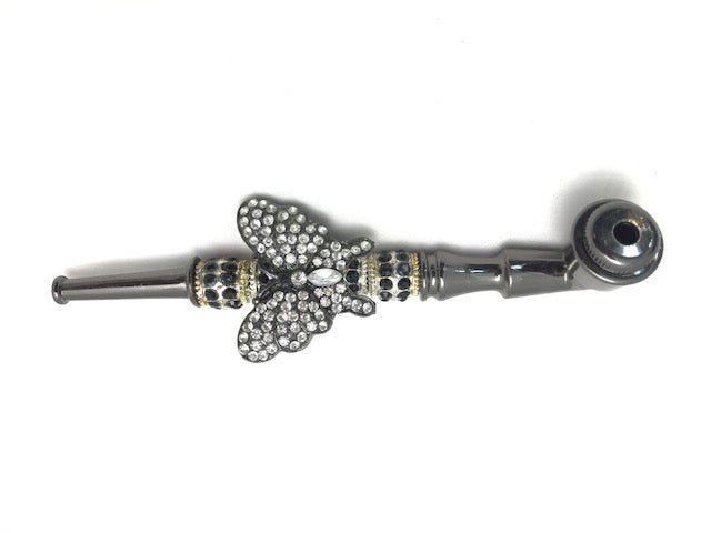 Luxury butterfly pipe black