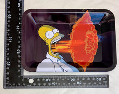 Tray printed SMALL SIZE HOMER FLAME