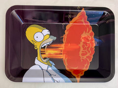 Tray printed SMALL SIZE HOMER FLAME
