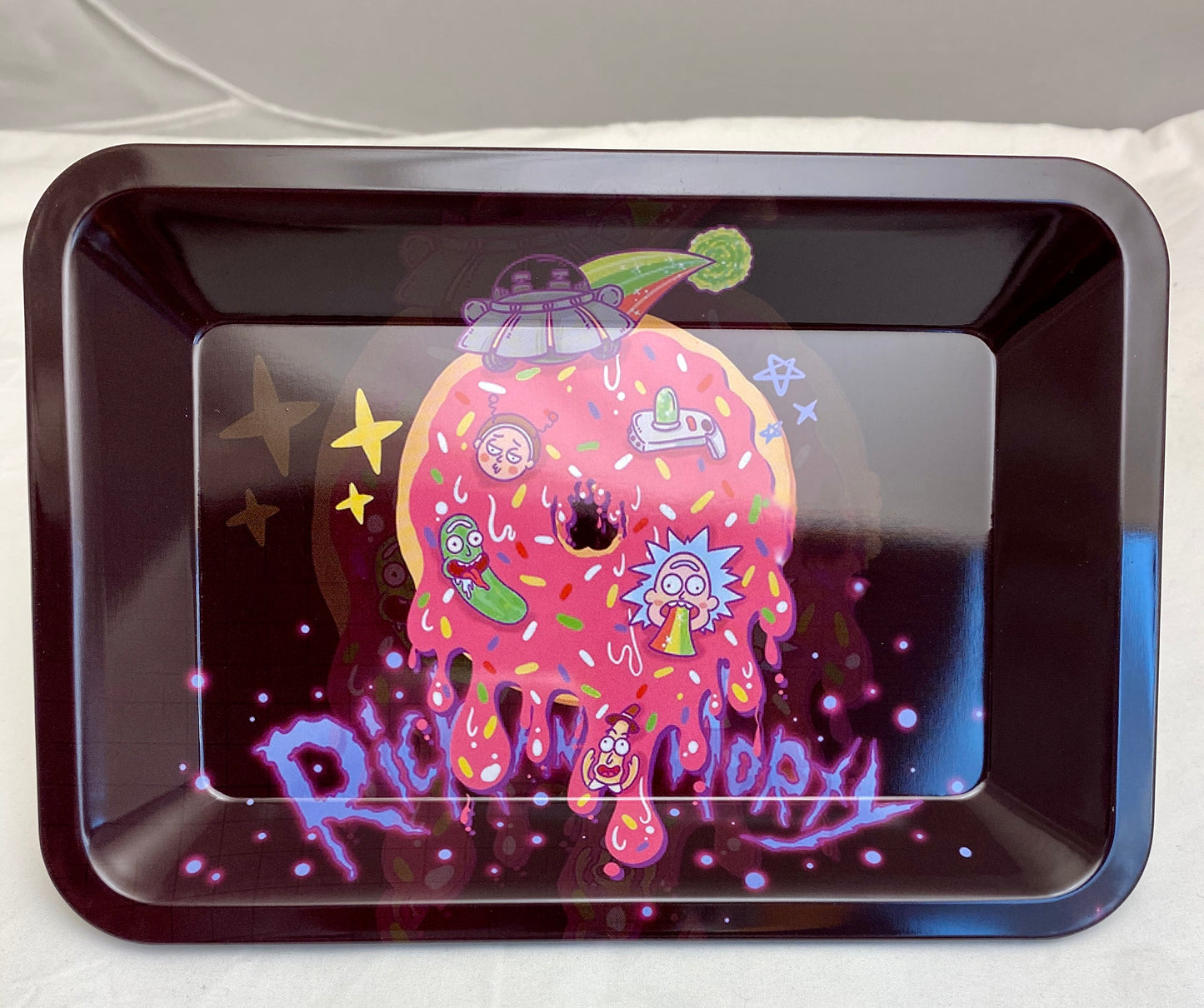 Tray printed SMALL SIZE R&M DONUT