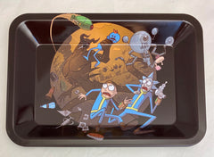Tray printed SMALL SIZE BACKWDS PURPLE
