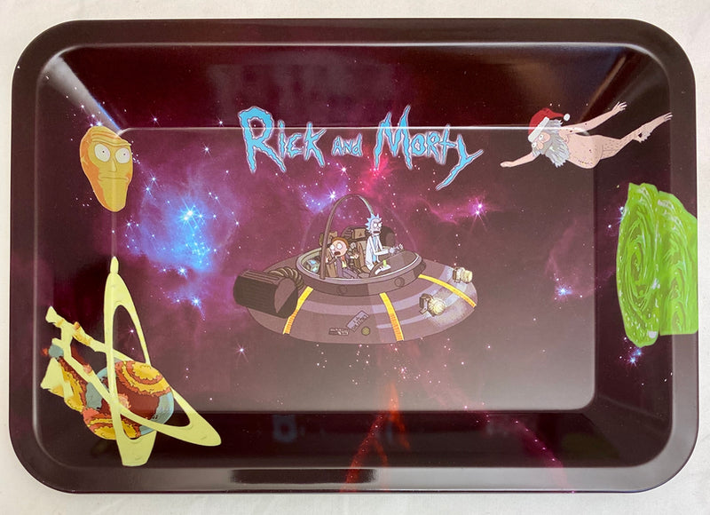 Tray printed SMALL SIZE R&M ROCKET