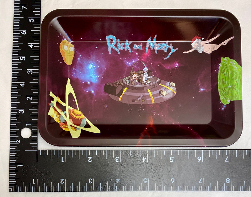 Tray printed SMALL SIZE R&M ROCKET