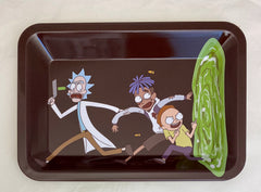Tray printed SMALL SIZE BACKWDS PURPLE
