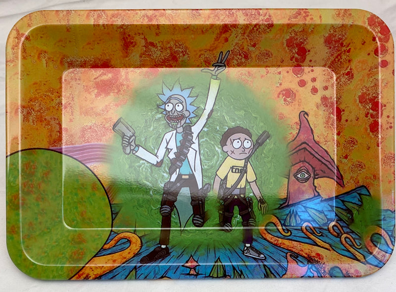 Tray printed SMALL SIZE R&M HURT