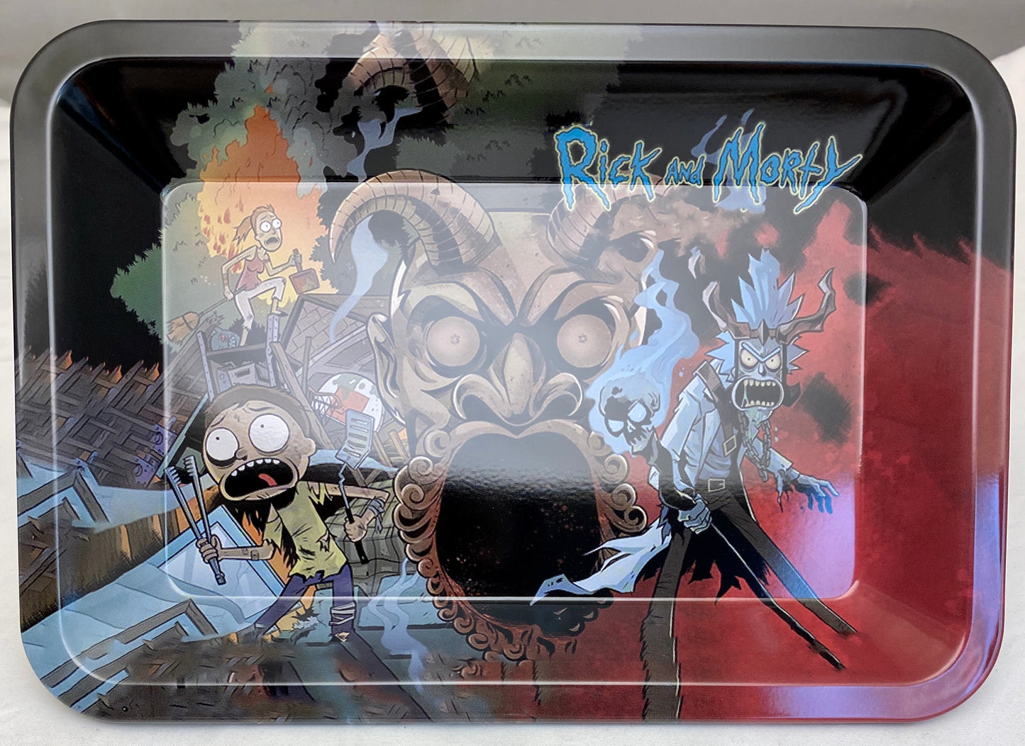 Tray printed SMALL SIZE RICK MOSTER