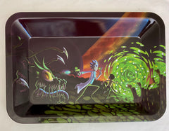 Tray printed SMALL SIZE BACKWDS PURPLE