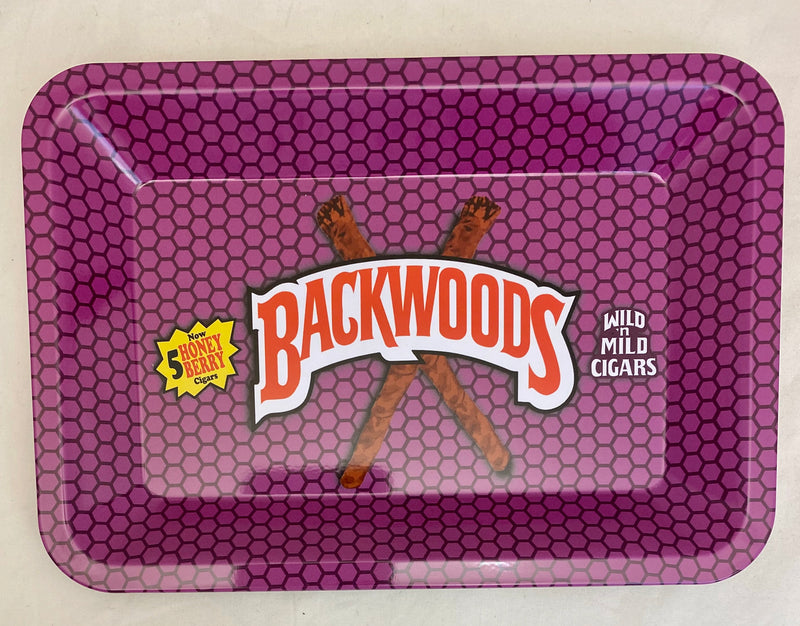 Tray printed SMALL SIZE BACKWDS PURPLE