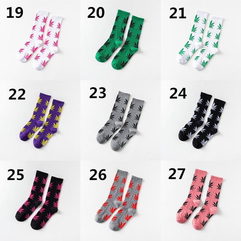 Weed print sock
