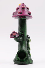 Resin mushroom frog pipe