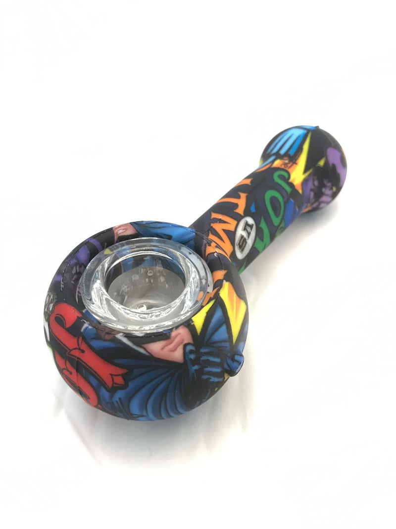 Silicon classic pipe BLUE/ORANGE